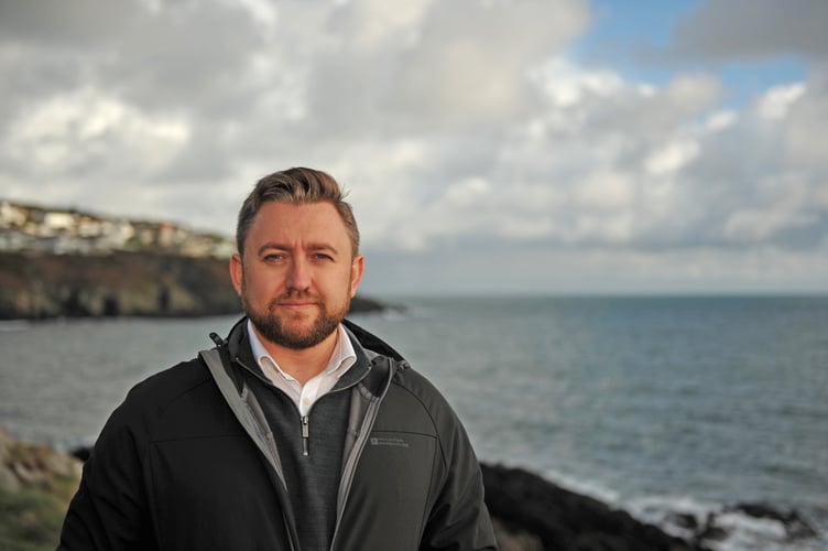 John Galloway, Development Director for Ørsted in the Isle of Man