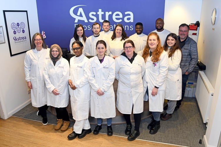 Members of the Astrea Bioseparations team