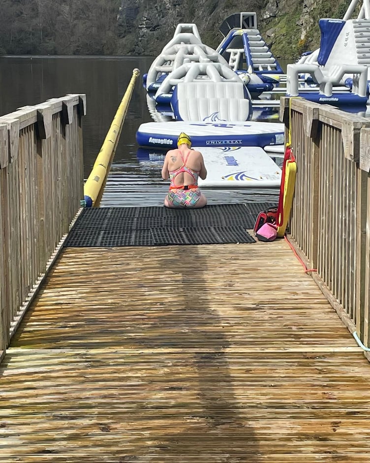 Sam had been supported by Adrenaline Quarry and others in preparation for her race