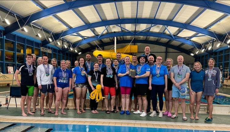 Sam with the Caradon Swimming Club