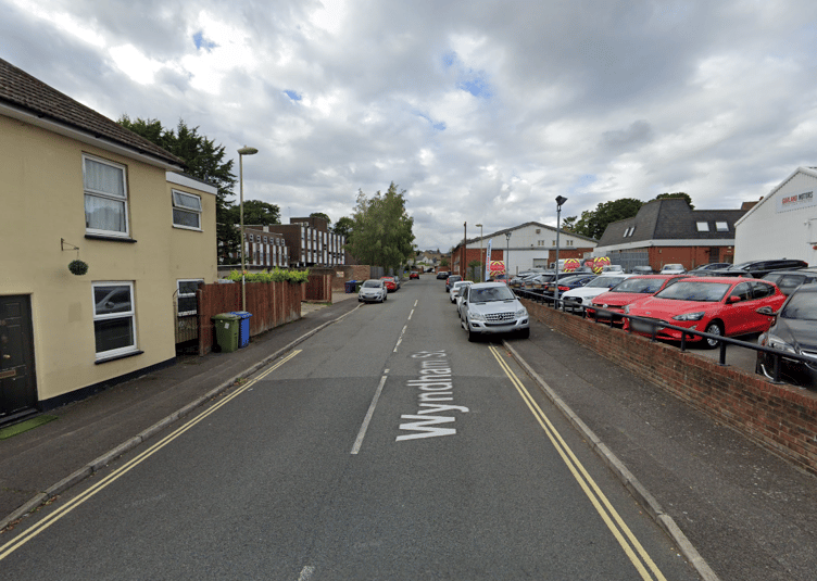 Wyndham Street, where the snakes burnt remains were discovered