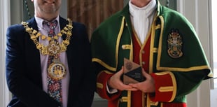 Town crier makes the podium twice at first competition 