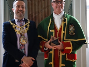 Town crier makes the podium twice at first competition 
