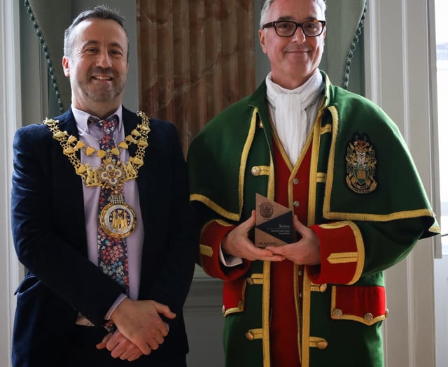 Town crier makes the podium twice at first competition 