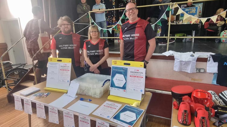 Representatives from The Halfway House