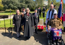 Moving ceremony and memorial to those who did National Service