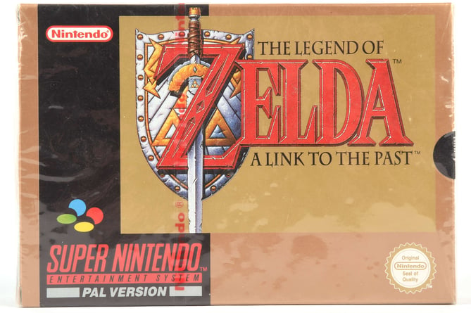 The Legend of Zelda: A Link to the Past for the Super Nintendo 