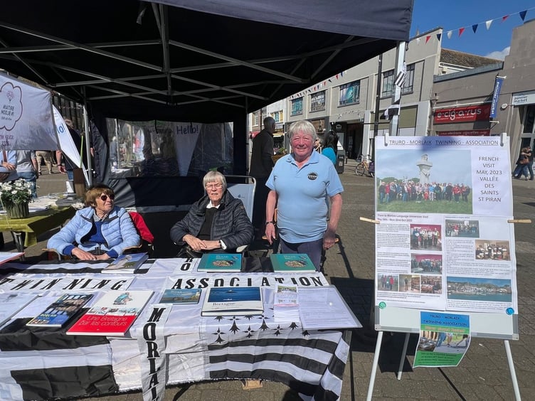 Truro-Morlaix twinning association at Truro Volunteers Day