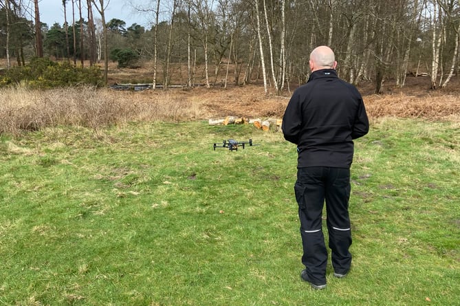 Surrey Fire and Rescue new "state of the art drones"