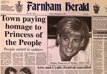 How people in Farnham reacted to the death of Diana, the 'Princess of the People'
