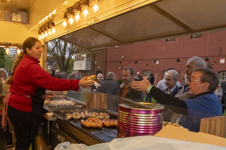 The addition of street food vendors at Farnham Beerex this year proved popular