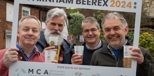 More than 5,000 'drink for charity' at Farnham Beerex 2024