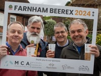 More than 5,000 'drink for charity' at Farnham Beerex 2024