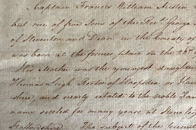 Jane Austen’s House has launched a community project to transcribe the manuscript biography