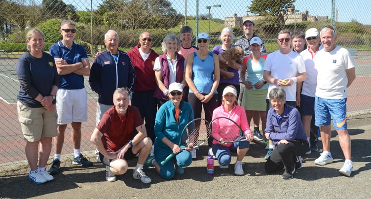 Those who took part in the Hurlingham tournament.