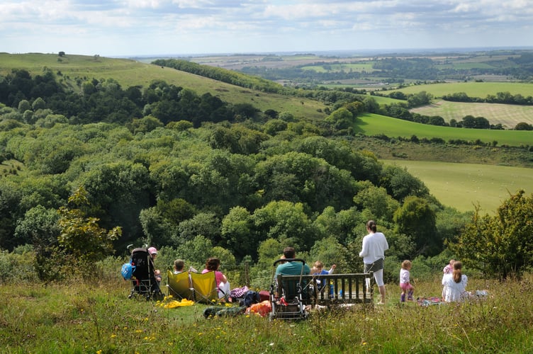 Winchester Hill in Hampshire