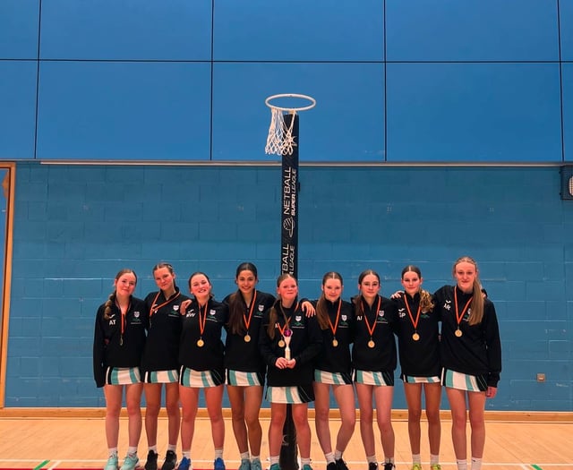 Weydon School netballers crowned County Champions after unbeaten run