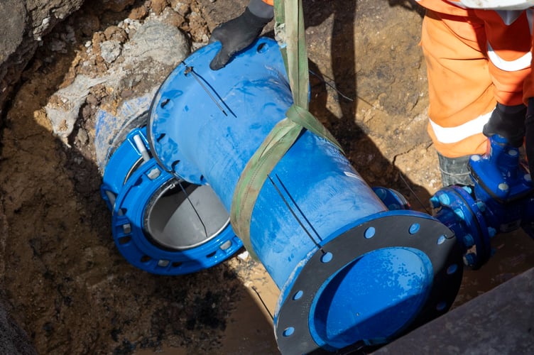 South East Water will install around four kilometres of new water mains over the next year to help increase the capacity of the water network