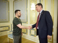 Chancellor Hunt reaffirms UK commitment to Ukraine on Kyiv visit