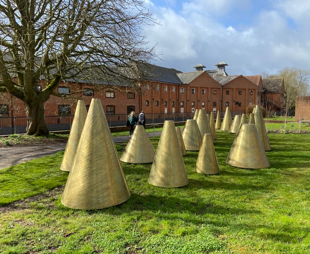 Where have they cone? Controversial art removed from central Farnham