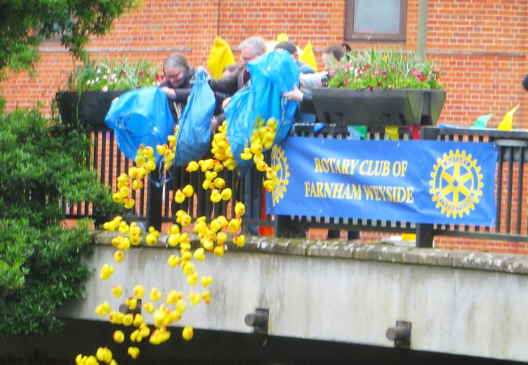 Great Farnham Duck Race 2024