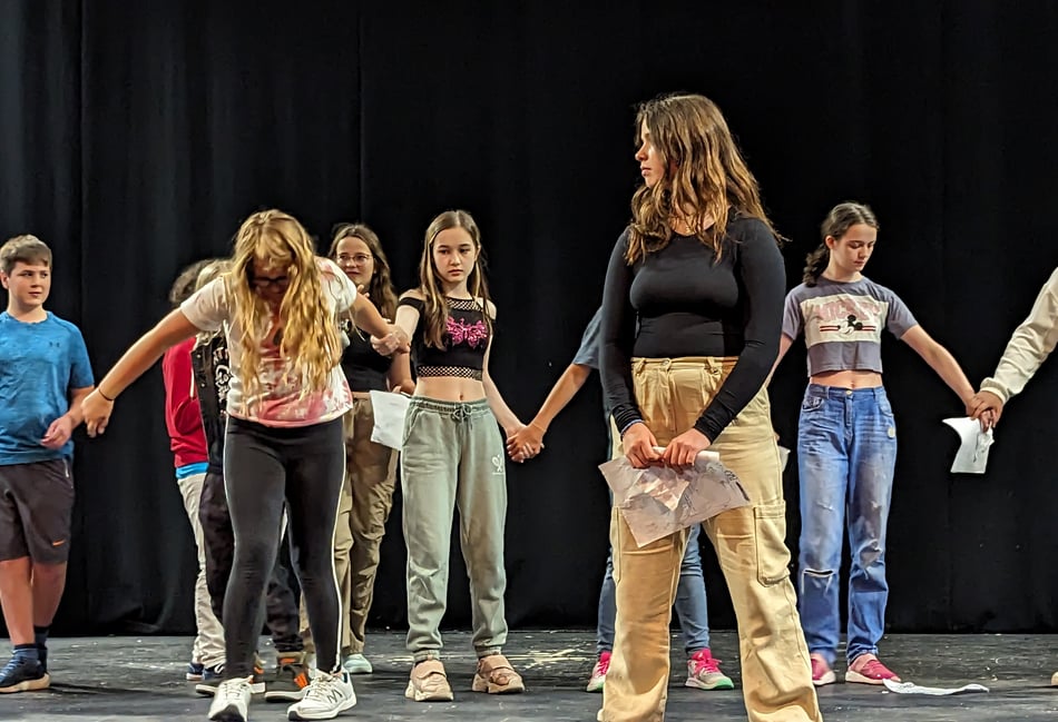 <p>This drama workshop was part of the Yvonne Arnaud Theatre  creative learning programme</p>
