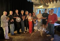 Petersfield Hockey Club's adults celebrate the end of the season in style with charity match and awards night