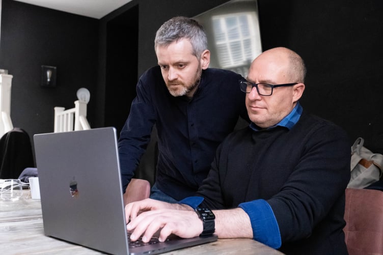 Full Clarity co-founders Ed Kemp (left) and Jon Hewines