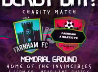 University team to play charity match at Farnham Town FC for Foodbank