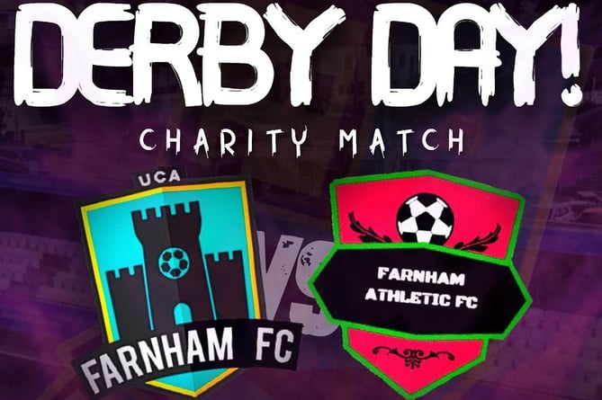 Match poster for UCA vs Farnham Athletic FC