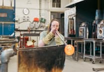 Artwork by Farnham's first-ever artist-in-residence on display for a limited time only