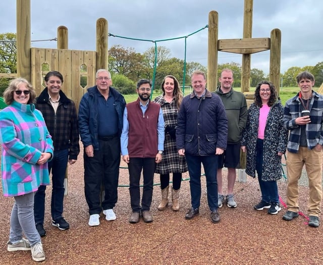 Let the games begin as £110k new play area is opened in Greatham