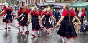 People flock to 800-year-old Charter Fair despite wet weather