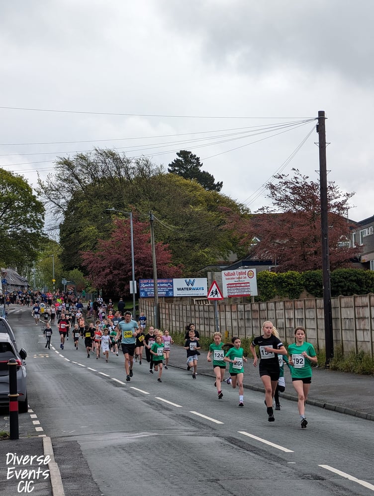 Runners were able to take part in a 5k or a half marathon on the day. (Picture: Diverse Events CIC)