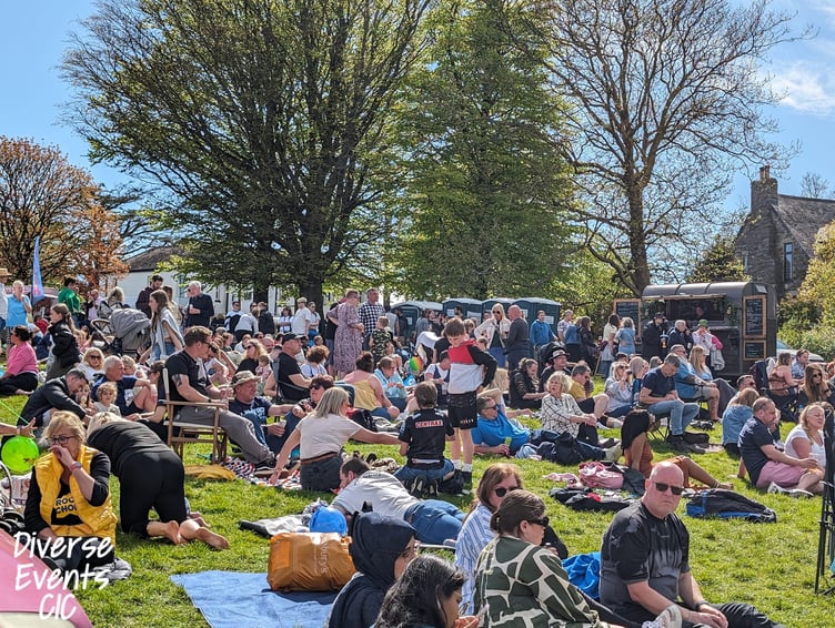 The sun finally came out too!. (Picture: Diverse Events CIC)