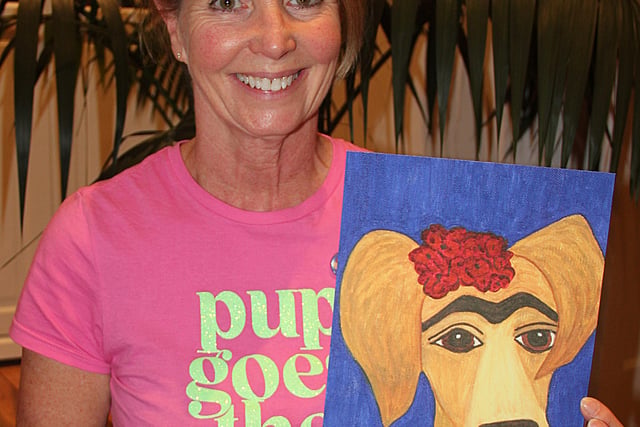 Pet pooches on display at the Maltings 