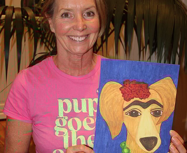 Pet pooches on display at the Maltings 