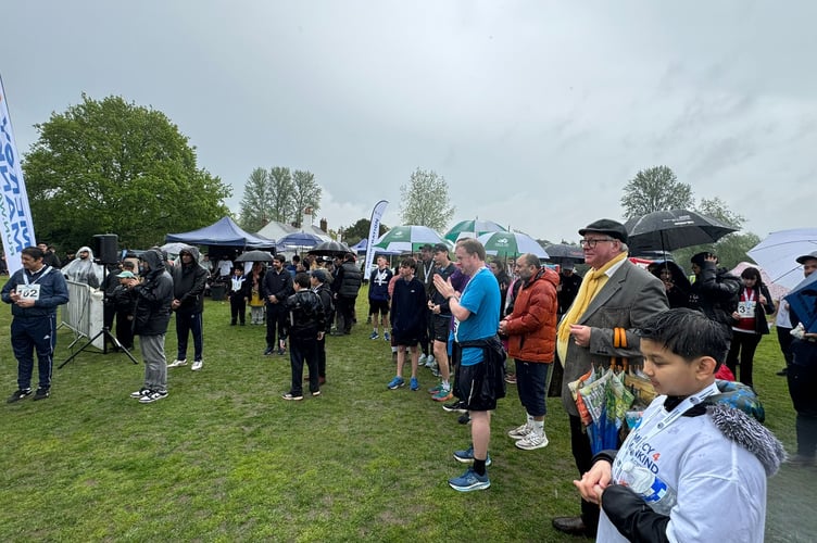 It was a great turnout despite the rain 