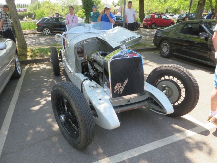 Vintage Alfa Romeo at Farnham Festival of Transport.