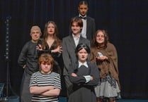 Students become spooky members of The Addams Family