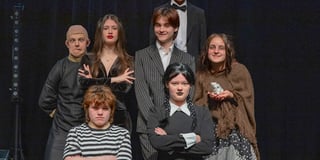 Students become spooky members of The Addams Family