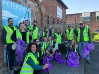 Helping Society as company volunteers give Petersfield a spring clean