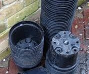 It's potty to use all this plastic for plants and compost