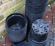It's potty to use all this plastic for plants and compost
