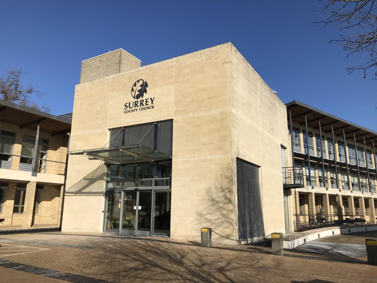 Surrey County Council headquarters.