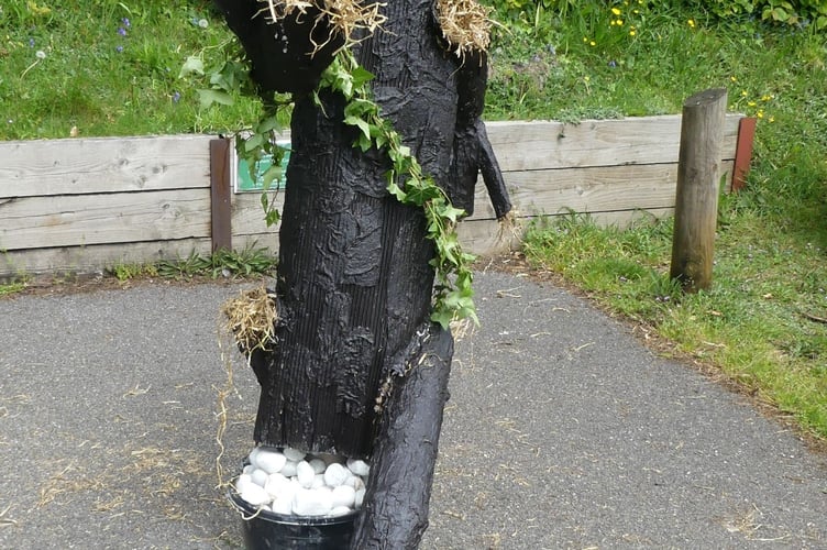 Stickman scarecrow 