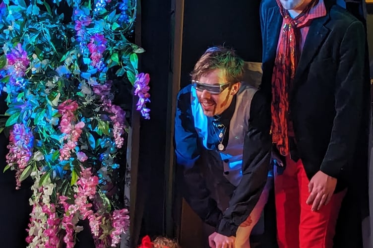 L-R Maria, Sir Andrew and Sir Toby in Twelfth Night Fever 