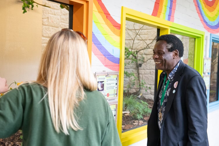 Farnham Town Mayor Brodie Mauluka at Love + Colour