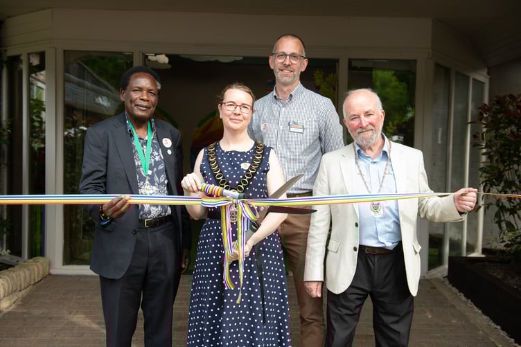 Ribbon cutting ceremony