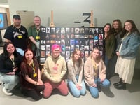 Student photography on display at national gallery